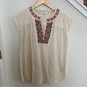 Madewell | Embroidered Belize Cover-Up Tunic